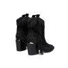 Botin cowboy Alma en Pena de color negro para mujer