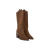 Botas cowboy Alma en Pena I240504 en camel para mujer