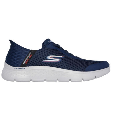 Zapatilla Skechers Slip-ins: GO WALK Flex - Hands Up en marino para hombre