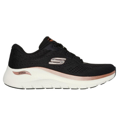 Zapatilla Skechers Arch Fit 2.0 - Glow The Distance 150067 en negro