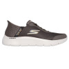 Zapatilla Skechers Slip-ins: GO WALK Flex - Hands Up en marrón para hombre