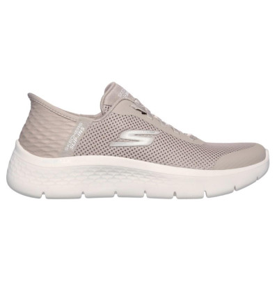 Zapatilla Skechers Slip-ins: GO WALK Flex - Grand Entry 124836 en taupe