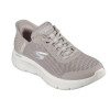 Zapatilla Skechers Slip-ins: GO WALK Flex - Grand Entry 124836 en taupe