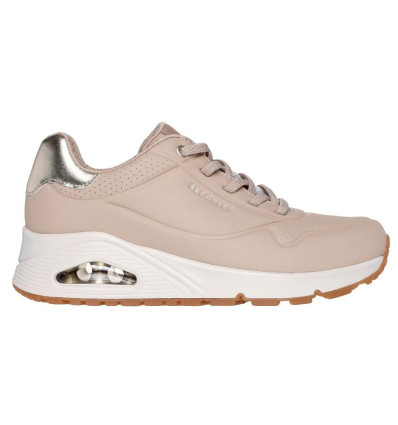 Zapatillas Skechers Uno - Shimmer Away 155196 en natural para mujer