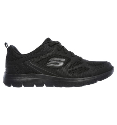 Zapatillas Skechers Summits Suited SKE 12982 en negro para mujer