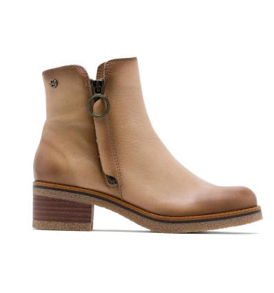 Botines Porronet Ginger 4634 en camel para mujer