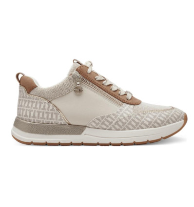 Zapatillas deportivas Tamaris 23732 en beige para mujer