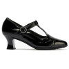 Zapatos de tacón Pitillos Gilda 10154 en negro para mujer