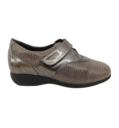 Zapatos Doctor Cutillas 53578 en taupe para mujer