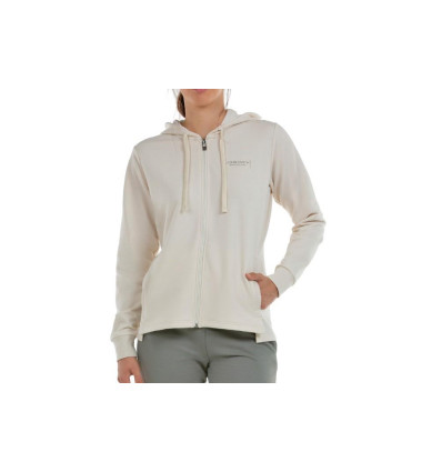 Sudadera con capucha John Smith Vilar en crudo para mujer