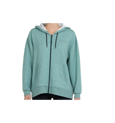 Sudadera John Smith Ribada en color eucalipto para mujer