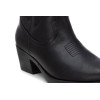 Botines Cowboy XTI 143118 en negro para mujer