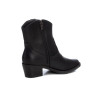 Botines Cowboy XTI 143118 en negro para mujer