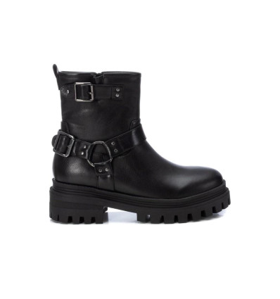 Botines biker XTI 143006 en negro para mujer