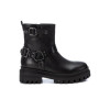 Botines biker XTI 143006 en negro para mujer