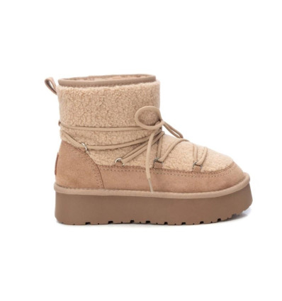 Botines snow XTI 142941 en beige para mujer