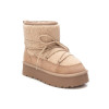 Botines snow XTI 142941 en beige para mujer