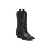 Botines western XTI 143467 en negro para mujer