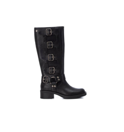 Botas altas biker XTI 143294 en negro para mujer