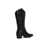 Botas altas cowboy XTI 143119 en negro para mujer