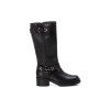 Botas altas biker XTI 142997 en negro para mujer