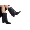 Botas wester Carmela 161961 en negro para mujer