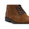 Botín con cordones Carmela 161703 en camel para hombre