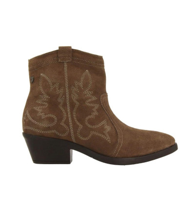 Botines Cowboy Gioseppo LENZING 73563 en taupe para mujer