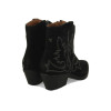 Botines Cowboy Gioseppo LENZING 73563 en negro para mujer