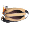 Bandolera Etika AVA B30116 en camel para mujer