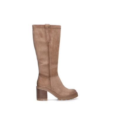 Botas altas Etika 31112 en beige para mujer