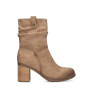 Botines Etika 11023 HAGE en taupe para mujer