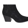 Botines de tacón Isteria 24209 en negro para mujer