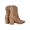 Botines cowboy Etika 110520 ZEIST en taupe para mujer