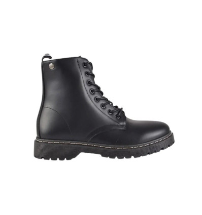 Botines militares Isteria Andy en negro para mujer