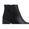 Botines con tacón Isteria 24244 en negro para mujer