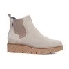 Botines con cuña Callaghan 32601 Arete para mujer en beige