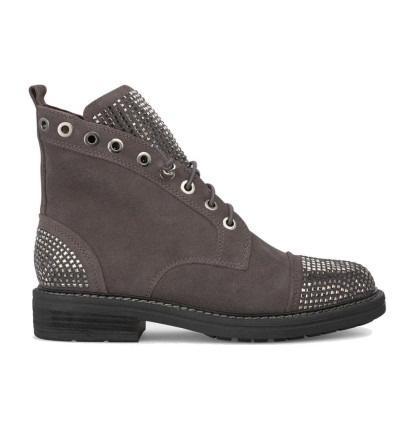 Botines con cordones Alma en Pena I240752 en gris para mujer