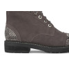 Botines con cordones Alma en Pena I240752 en gris para mujer