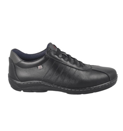 Zapatos deportivos Luisetti JANU 37107 en negro para hombre