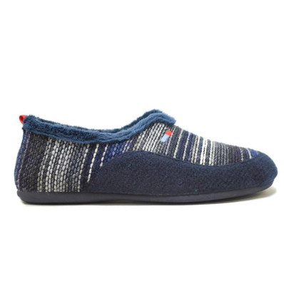 Zapatillas de casa Cabrera 3623 en azul marino para hombre