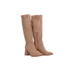 Botas altas Etika 32411 CANNES en taupe para mujer