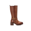 Botas altas Carmela 161976 en camel para mujer