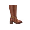 Botas altas Carmela 161976 en camel para mujer