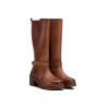 Botas altas Carmela 161976 en camel para mujer