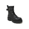 Botines militares maraval W0347 en negro para mujer