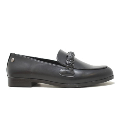 Mocasines planos Maraval W0337 en negro para mujer