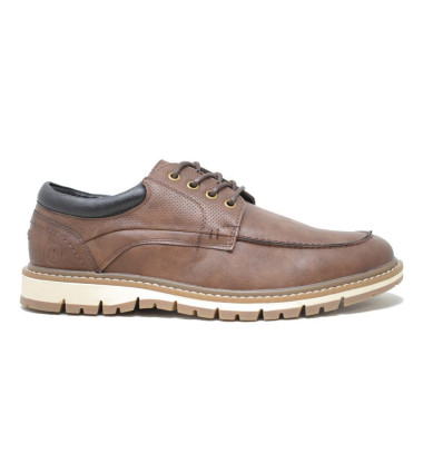 Zapato con cordones Maraval M0514 en moka para hombre