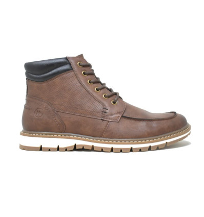 Botines Maraval con cordones M0513 en marrón para hombre