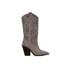 Botas altas cowboy IZEL 026106 en piedra para mujer